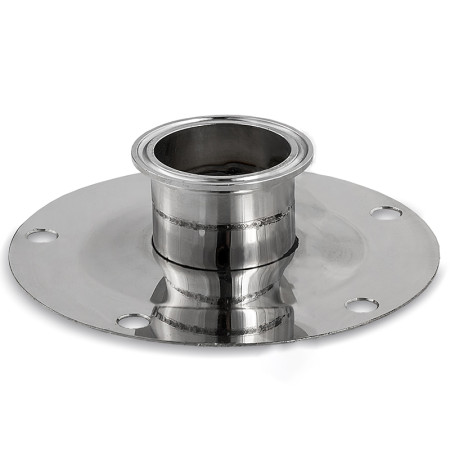 Cube cover with 110 mm neck with CLAMP 2 inches в Хабаровске