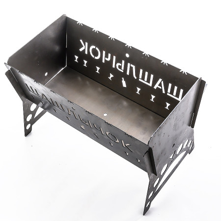 Barbecue collapsible steel "Shashlik" 450*200*250 mm в Хабаровске