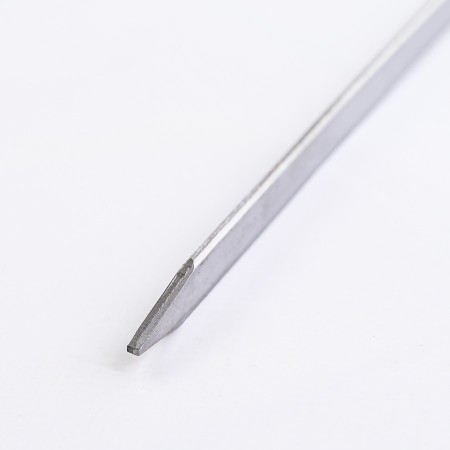Шампур нержавеющий 670*12*3 мм с деревянной ручкой в Хабаровске