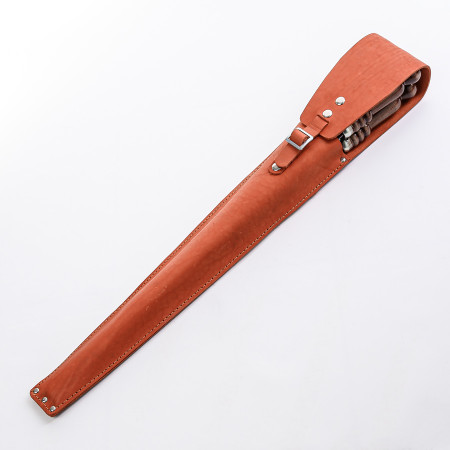 A set of skewers 670*12*3 mm in an orange leather case в Хабаровске