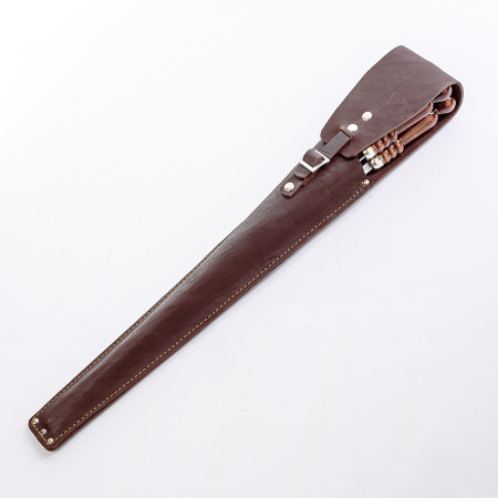 A set of skewers 670*12*3 mm in brown leather case в Хабаровске