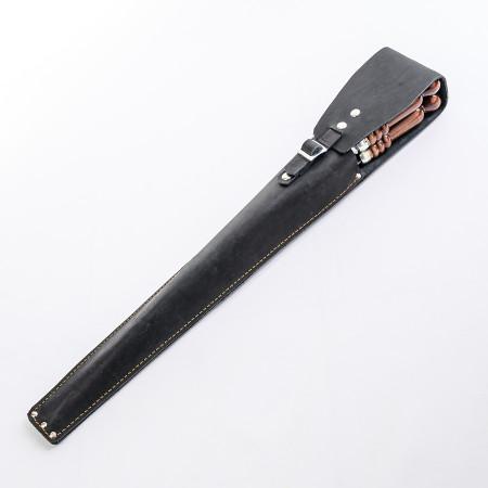 A set of skewers 670*12*3 mm in a black leather case в Хабаровске