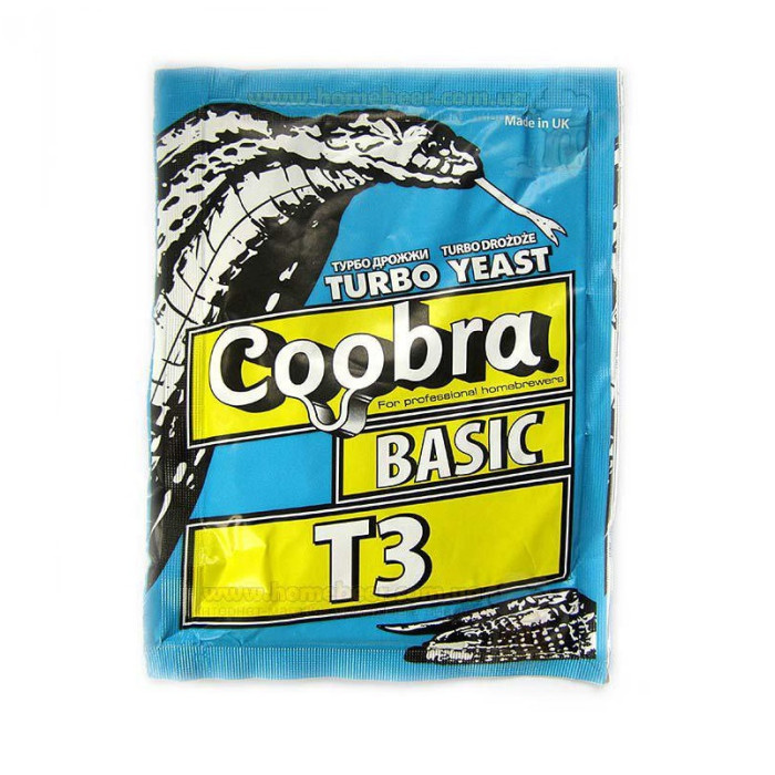 Турбодрожжи спиртовые "COOBRA" BASIC T3 (90 гр) в Хабаровске