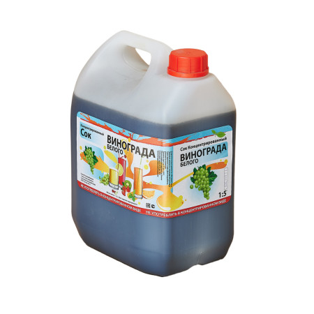 Concentrated juice "White grapes" 5 kg в Хабаровске