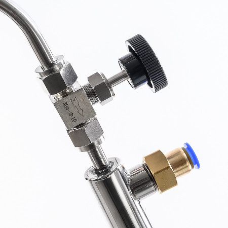 Packed distillation column 50/400/t with CLAMP (3 inches) в Хабаровске