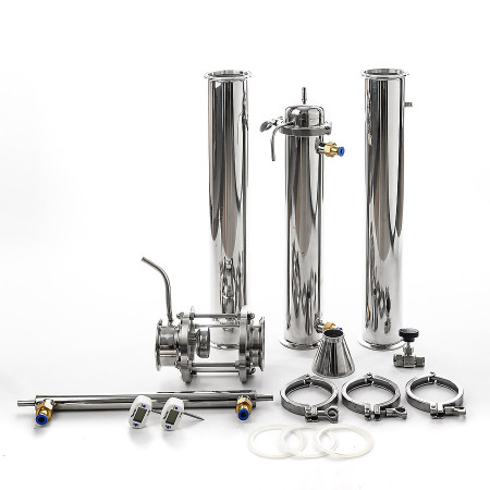 Distillation column element with CLAMP 3 inches в Хабаровске