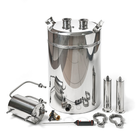 Cheap moonshine still kits "Gorilych" double distillation 20/35/t (with tap) CLAMP 1,5 inches в Хабаровске