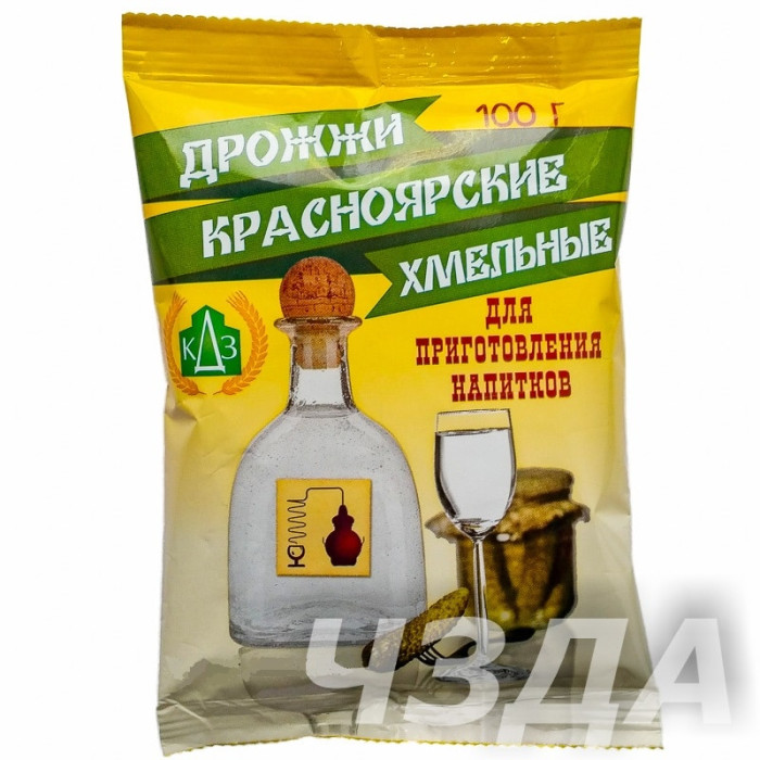 Дрожжи сухие "Хмельные" 100 гр в Хабаровске