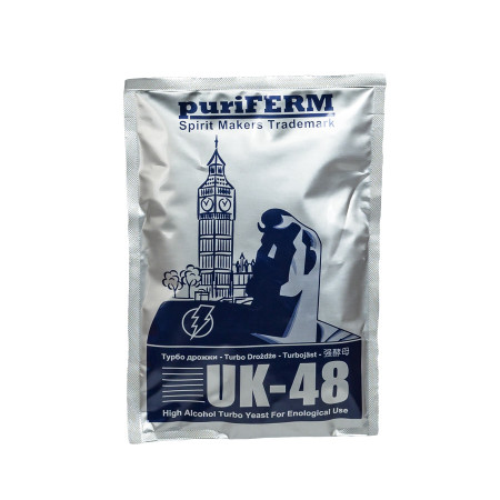 Turbo Yeast alcohol Puriferm UK-48 TURBO (128 gr) в Хабаровске