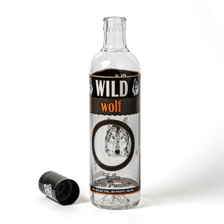 Souvenir bottle "Wolf" 0.5 liter в Хабаровске