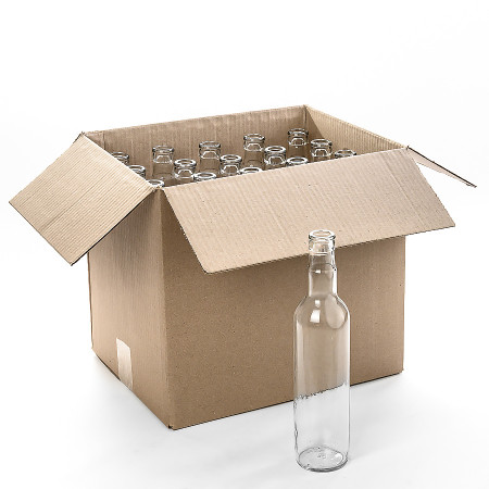 20 bottles of "Guala" 0.5 l without caps in a box в Хабаровске